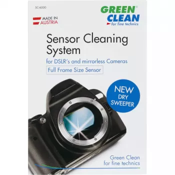 Kit de limpieza de sensor y objetivo Green Clean SC-6000 — herramientas para sensor de cámara, objetivos y superficies ópticas
