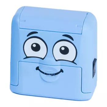 Colop Marky azul claro Sello rectangular azul para papel y textil