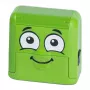 Sello Colop Marky verde rectangular papel textil