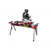 Banco de trabajo para madera Holzmann USK2760 metal aluminio negro rojo 27 kg