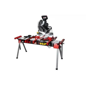 Banco de trabajo para madera Holzmann USK2760 metal aluminio negro rojo 27 kg