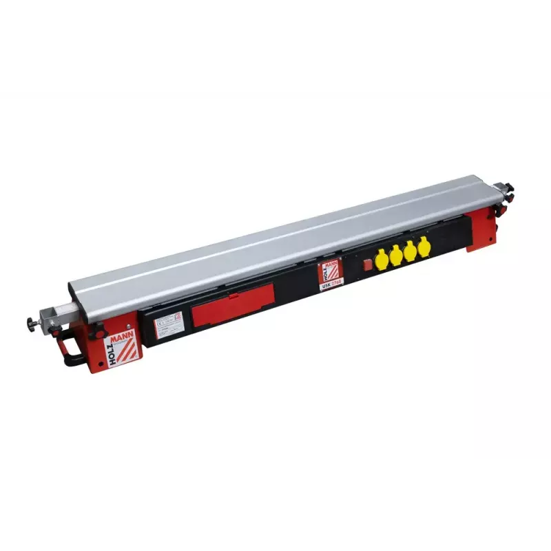 Banco de trabajo para madera Holzmann USK2760 metal aluminio negro rojo 27 kg