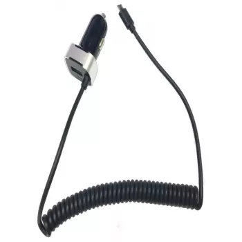Bea-fon Felixx Premium Cargador de coche, 2,4 A, USB + Micro-USB, CC-2A4-MI