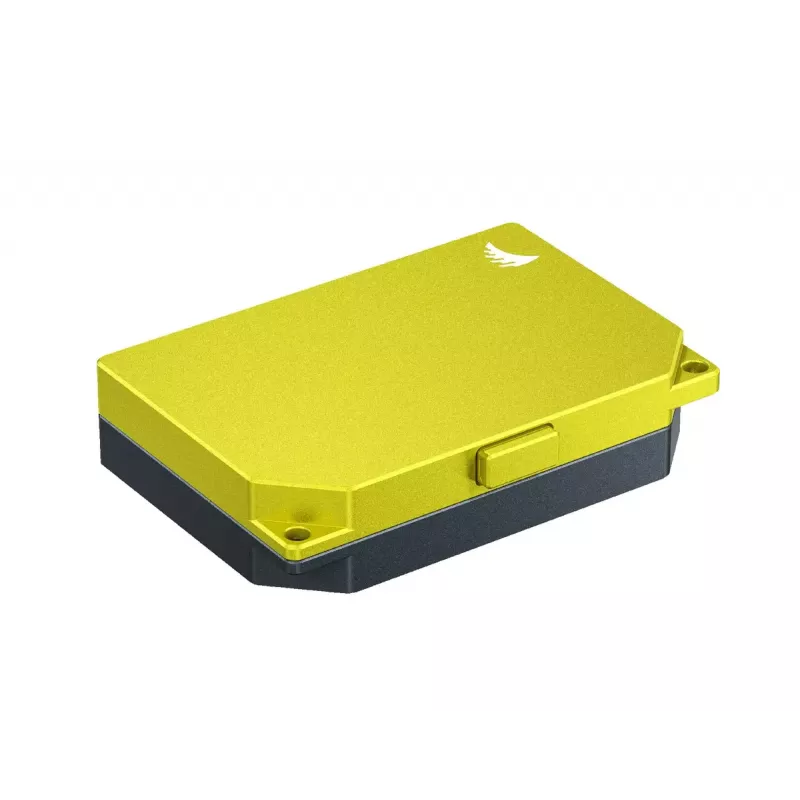 Estuche para tarjetas de memoria Angelbird 4 tarjetas CFast aluminio negro amarillo