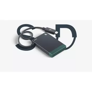 Lector de tarjetas Angelbird PKT SD – lector SD/microSD compacto y portátil, modelo SDCRPKT