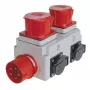 Unidad de distribución eléctrica Holzmann ALA1_400V 2 salidas AC 230–400V