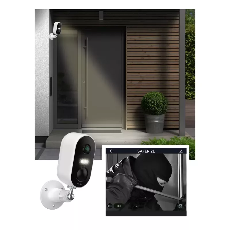 Cámara de vigilancia IP Beafon Safer 2L exterior inalámbrica 3MP