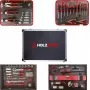 Caja de herramientas Holzmann WZK119ECO — set de 119 piezas, diseño robusto