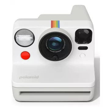 Cámara instantánea Polaroid Now Gen 3 blanca autofoco USB Type-C