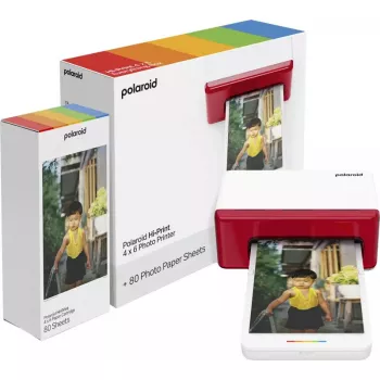 Impresora Polaroid Hi-Print 4x6 térmica blanca