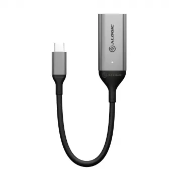 Adaptador ALOGIC 15cm Ultra USB-C macho a DP hembra 4K 60Hz
