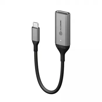 Adaptador ALOGIC 15cm Ultra USB-C macho a DP hembra 4K 60Hz