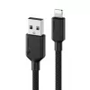 Cable para móvil ALOGIC ELPA8P02-BK negro 2 m USB A Lightning