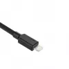 Cable para móvil ALOGIC ELPA8P02-BK negro 2 m USB A Lightning