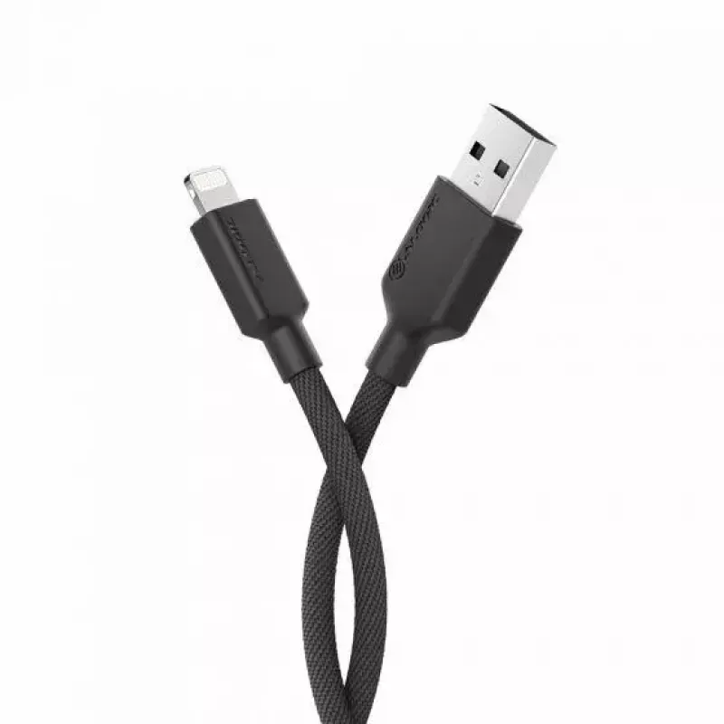 Cable para móvil ALOGIC ELPA8P02-BK negro 2 m USB A Lightning