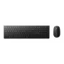 Set de teclado y ratón ALOGIC ASKBT3WC — tamaño completo RF inalámbrico + Bluetooth, negro