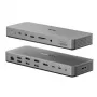 Dock para portátil / replicador de puertos ALOGIC TB4DU4 — Thunderbolt con cable, 96 W, lector de tarjetas SD/microSD, 3,5 mm, aluminio/ABS