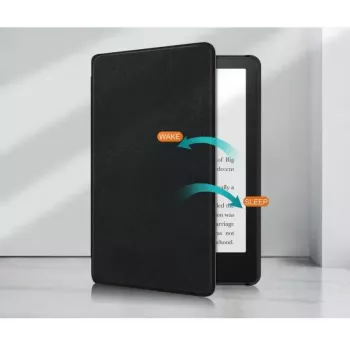 Funda protectora Smart Case Tech-Protect para Kindle Paperwhite V 5 Signature Edition — negra