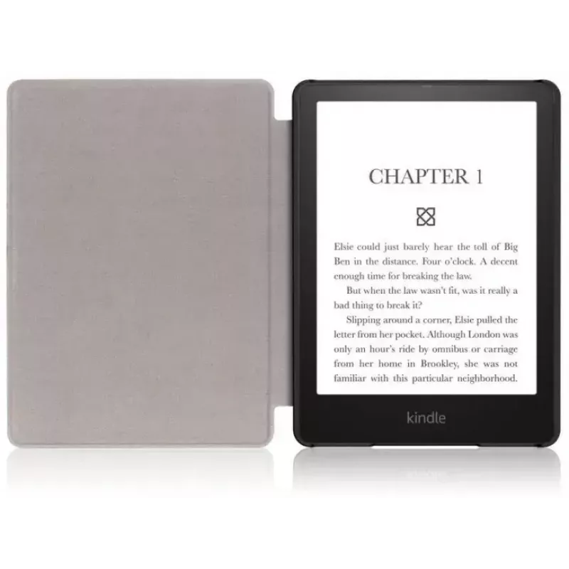 Funda protectora Smart Case Tech-Protect para Kindle Paperwhite V 5 Signature Edition — negra