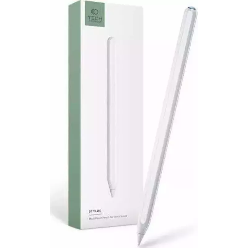 Lápiz táctil Tech-Protect Digital Stylus Pen 2 para iPad — blanco