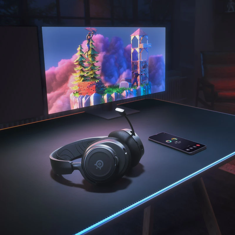 Steelseries Arctis Nova 7 auricular inalámbrico diadema gaming USB Type-C Bluetooth negro