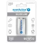 Pilas recargables everActive Ni-MH 6F22 9V 250 mAh Silver Line