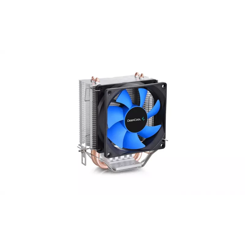 Ventilador de CPU DeepCool ICE EDGE MINI FS V2.0 8 cm Negro, Azul, Plata 1 unidad