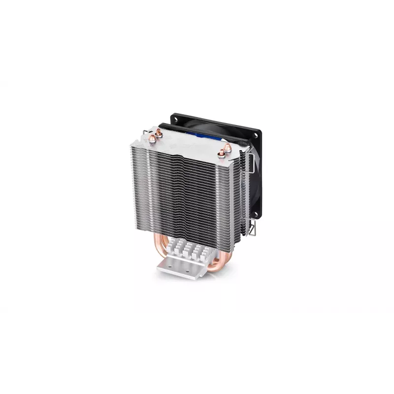 Ventilador de CPU DeepCool ICE EDGE MINI FS V2.0 8 cm Negro, Azul, Plata 1 unidad