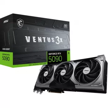 Tarjeta gráfica MSI VENTUS GEFORCE RTX 5090 32G 3X OC NVIDIA 32 GB GDDR7
