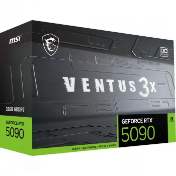 Tarjeta gráfica MSI VENTUS GEFORCE RTX 5090 32G 3X OC NVIDIA 32 GB GDDR7