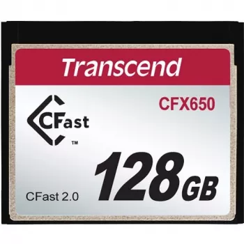 Tarjeta TRANSCEND CFX650 CFast 2.0 128GB R510MB/s MLC