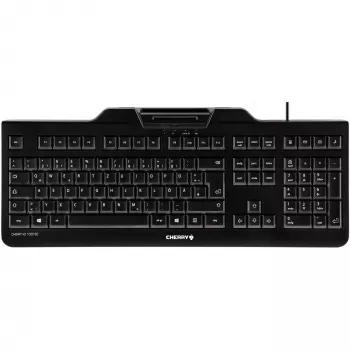 Cherry KC 1000 SC - Teclado - USB - Francés