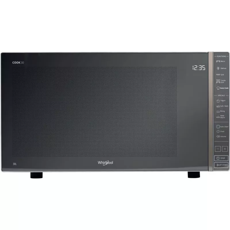 Microondas con grill Whirlpool MWP 303 M Mirror de sobremesa 30 L 900 W