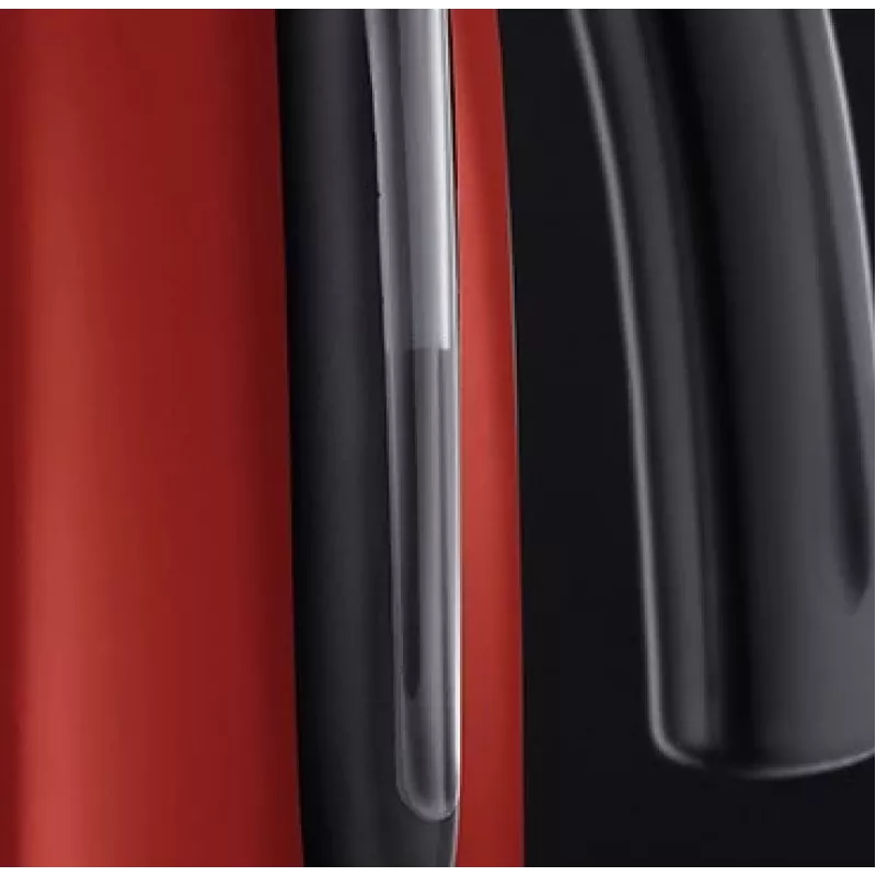 Hervidor Russell Hobbs 20412-70 1,7 L Negro, Rojo, Acero inoxidable