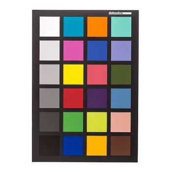 Datacolor SpyderCheckr 24 – Carta de color universal MINI 24 campos