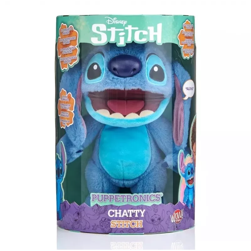 Mascota interactiva Wow! Stuff Disney Real FX Chatty Stitch Muñeco (DIS-1025-01)