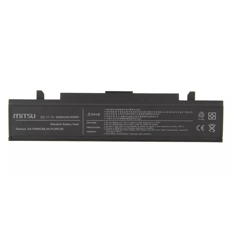 Batería para Samsung R460, R519 4400 mAh (49 Wh) 10,8 - 11,1 voltios