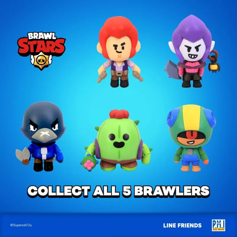 Figuras de acción BRAWL STARS S1 11cm - COLT