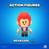 Figuras de acción BRAWL STARS S1 11cm - COLT