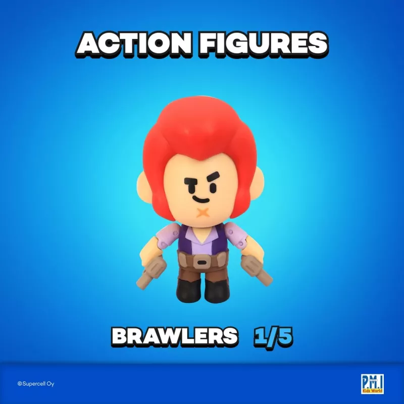 Figuras de acción BRAWL STARS S1 11cm - COLT