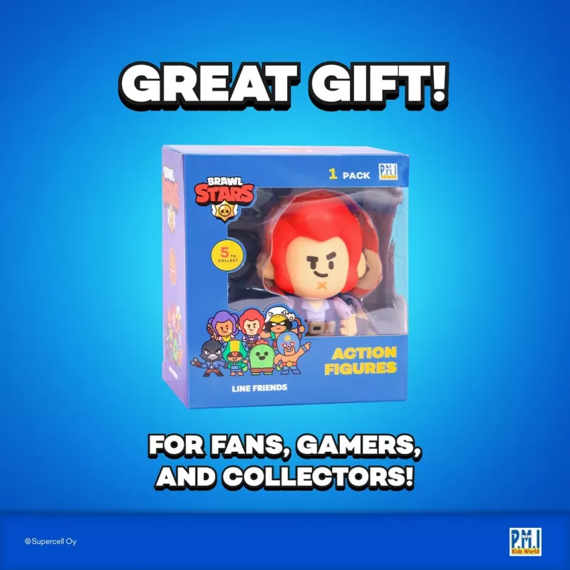 Figuras de acción BRAWL STARS S1 11cm - COLT