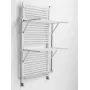 ARREDAMENTI KLAUS tendedero para radiador - 89 x 68 cm, blanco