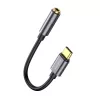 Baseus L54 adaptador de audio USB-C + minijack 3,5 mm (negro+gris)
