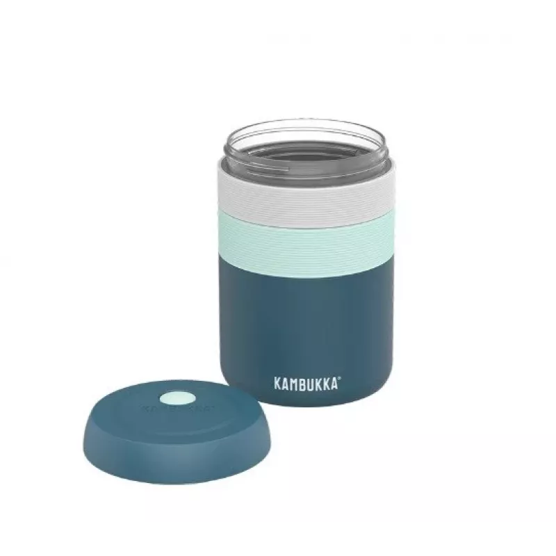Kambukka Bora fiambrera térmica 600 ml - azul