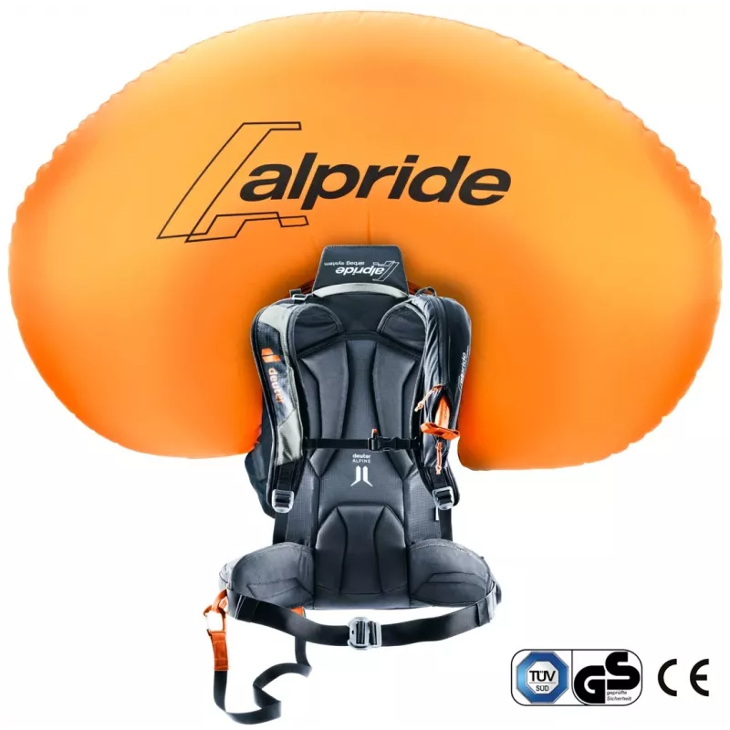Deuter Alproof Lite 22 estaño/negro – Mochila antiavalanchas