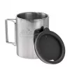 Helikon Termo con tapa 250 ml Plata, Negro