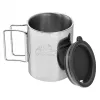 Helikon Termo con tapa 250 ml Plata, Negro