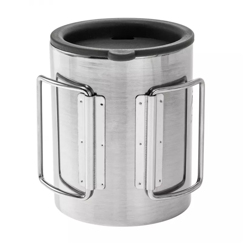 Helikon Termo con tapa 250 ml Plata, Negro