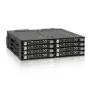 ICY DOCK - ToughArmor - MB998SK-B - 8x2.5 SATA HDD Hot Swap Mobile Rack - Soporte para HDD - Ventilador de 40mm - Aluminio - LED - SATA 6Gbit/s - hasta 7mm de altura