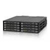 ICY DOCK - ToughArmor - MB998SK-B - 8x2.5 SATA HDD Hot Swap Mobile Rack - Soporte para HDD - Ventilador de 40mm - Aluminio - LED - SATA 6Gbit/s - hasta 7mm de altura